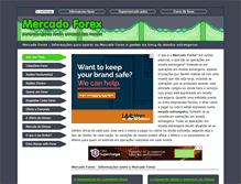 Tablet Screenshot of mercado-forex.com